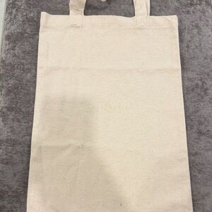 Saint Laurent Beige Canvas Tote